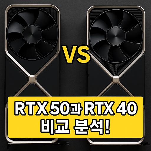 RTX 50과 RTX 40