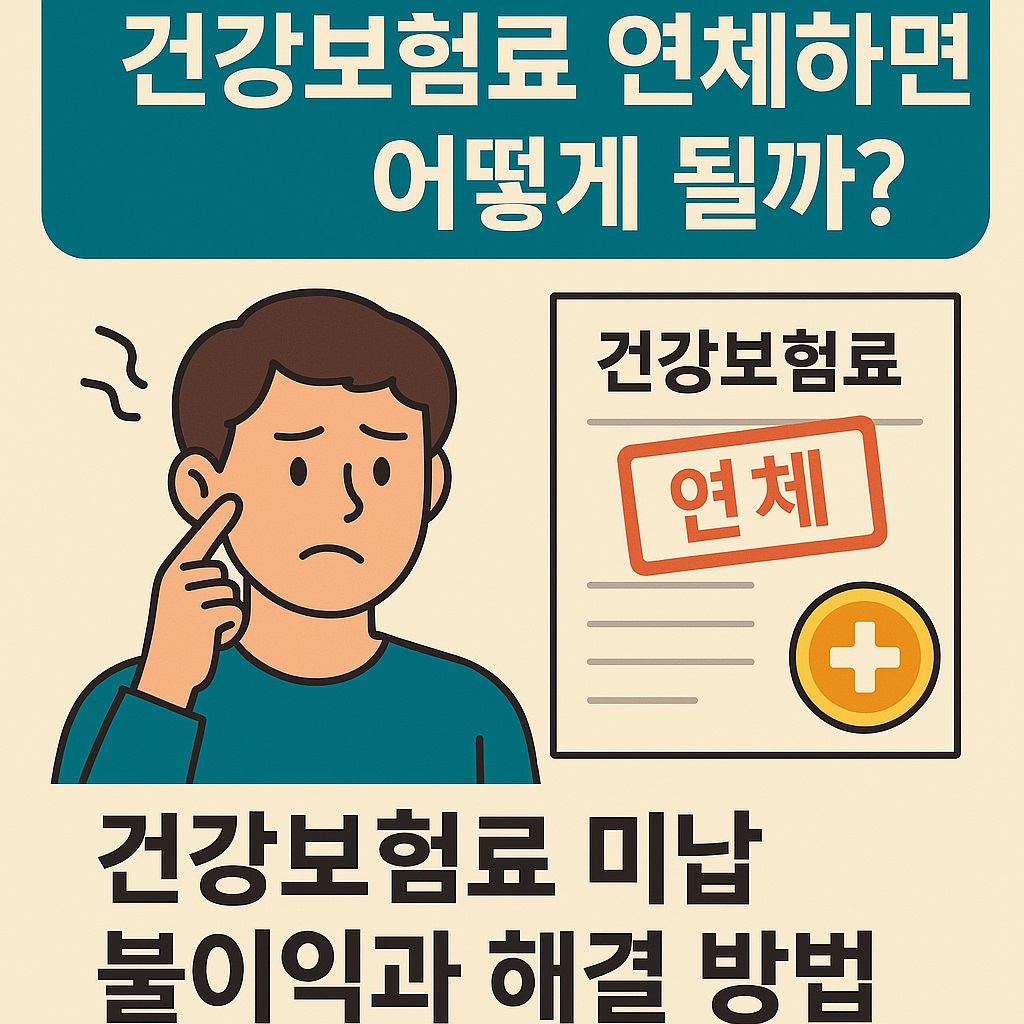 건강보험료 미납 불이익