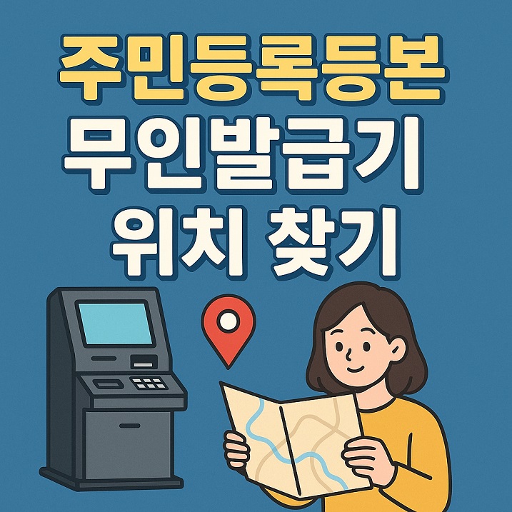 무인발급기 위치