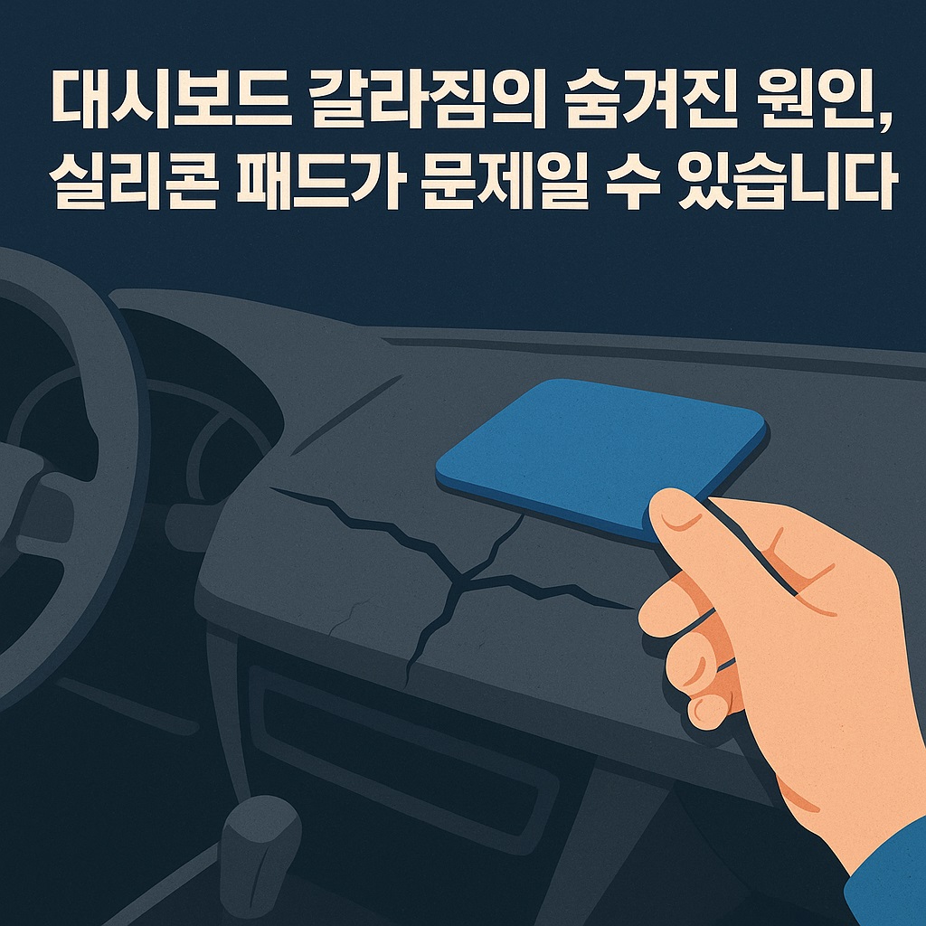 대시보드 갈라짐