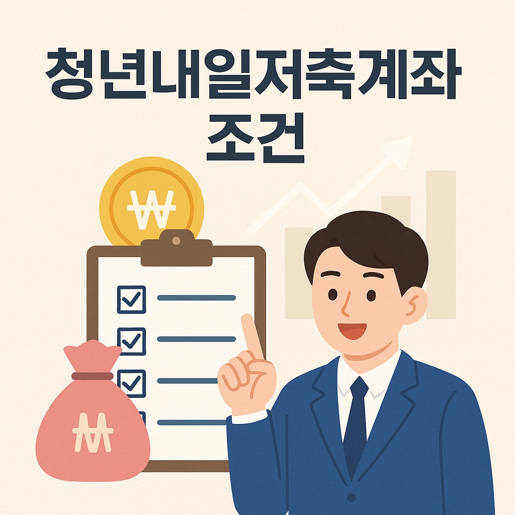 청년내일저축계좌 조건